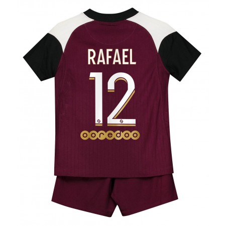Tenue Paris Saint-Germain PSG Rafael 12 Enfant Troisieme 2021 Maillot de Foot